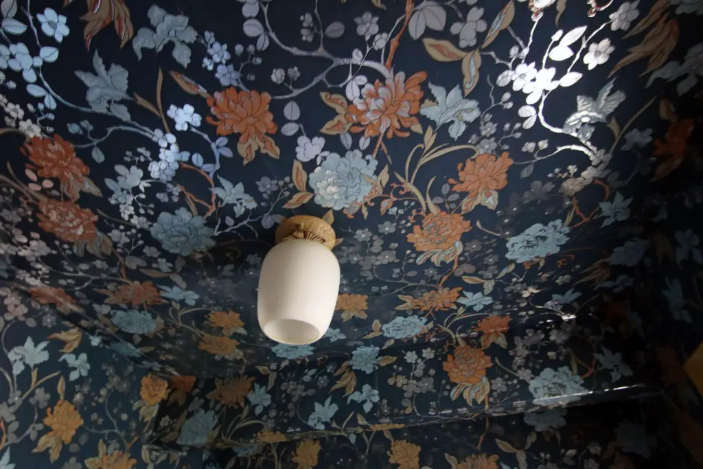 Papered Ceilings in Old Houses