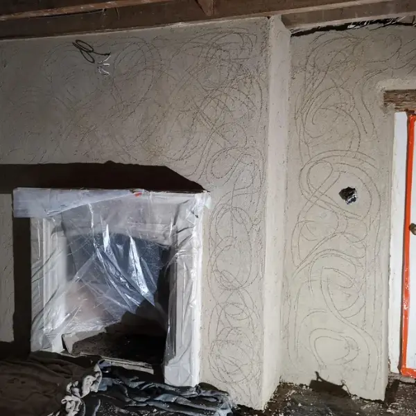 Breathable Plaster Also Known As Lime Plaster