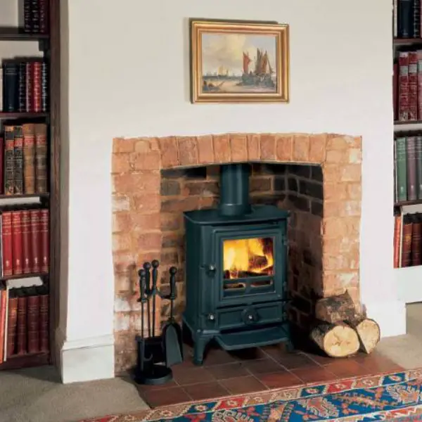 Brick Fireplace With Log Burner Create A Feature Wall