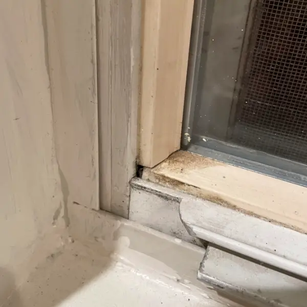 Cold Walls In Old House Reseal Windows To Help Keep Rooms Warm