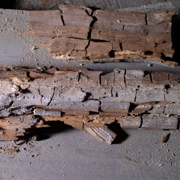 Treatment of Wet Rot - Crumbling Wood A Clear Sign